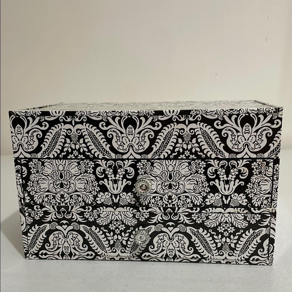 Black and White Decorative Box